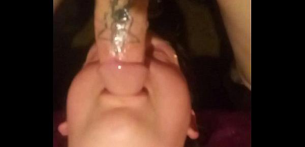  Renee Cheeks upside down deepthroat